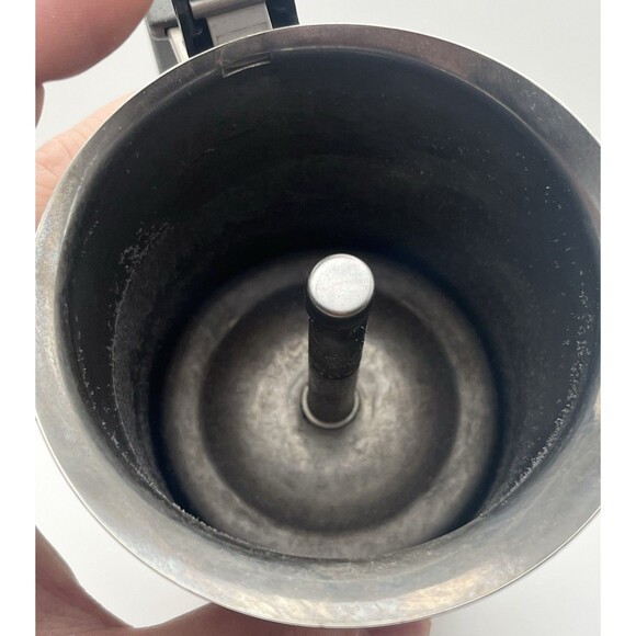 Vintage 1960s Acero Espresso Coffee Percolator Inox 18/10 Stainless Steel Italy - Picture 5 of 7